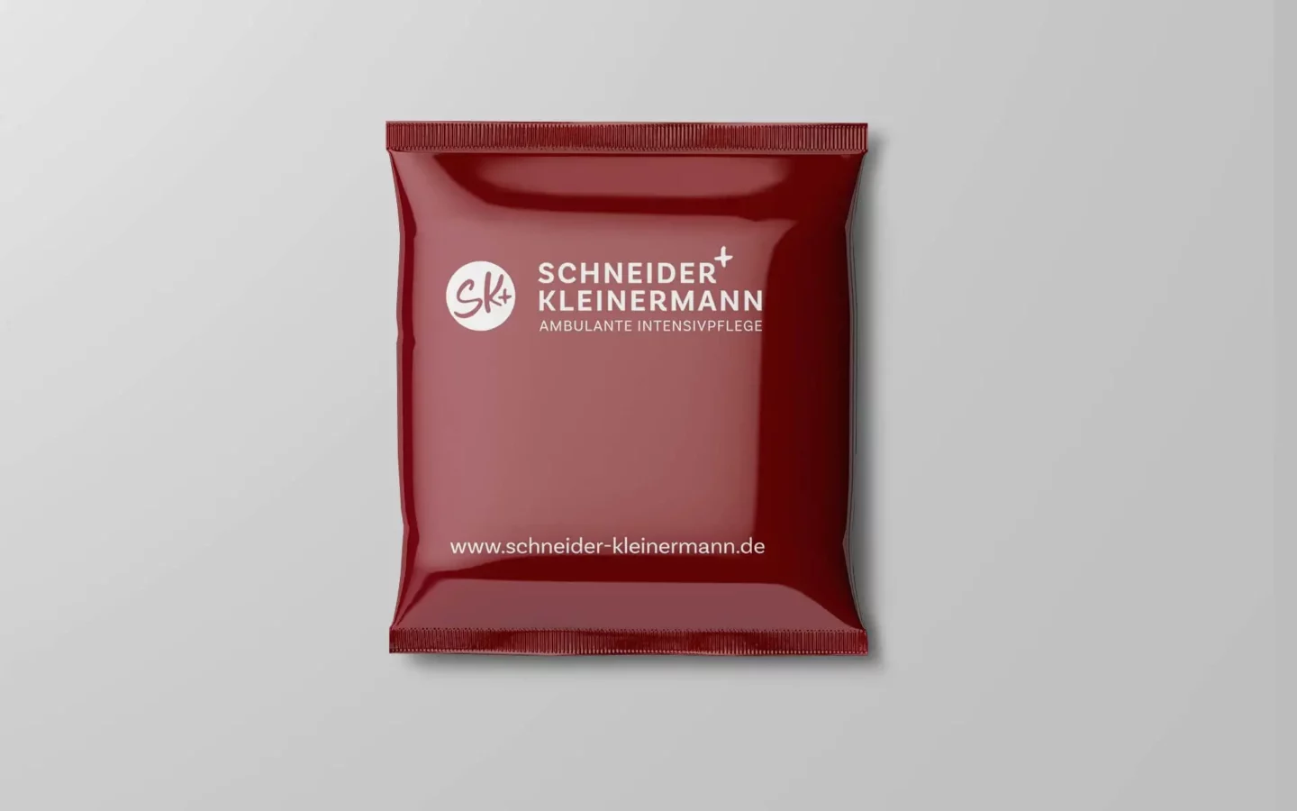 Gummibärverpackung mit Schneider Kleinermann Logodesign