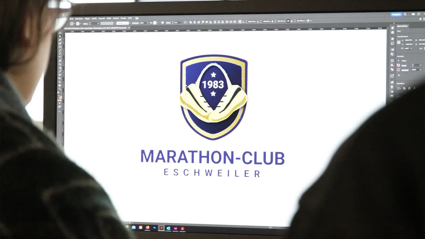Logo Marathon Club Eschweiler auf Desktop