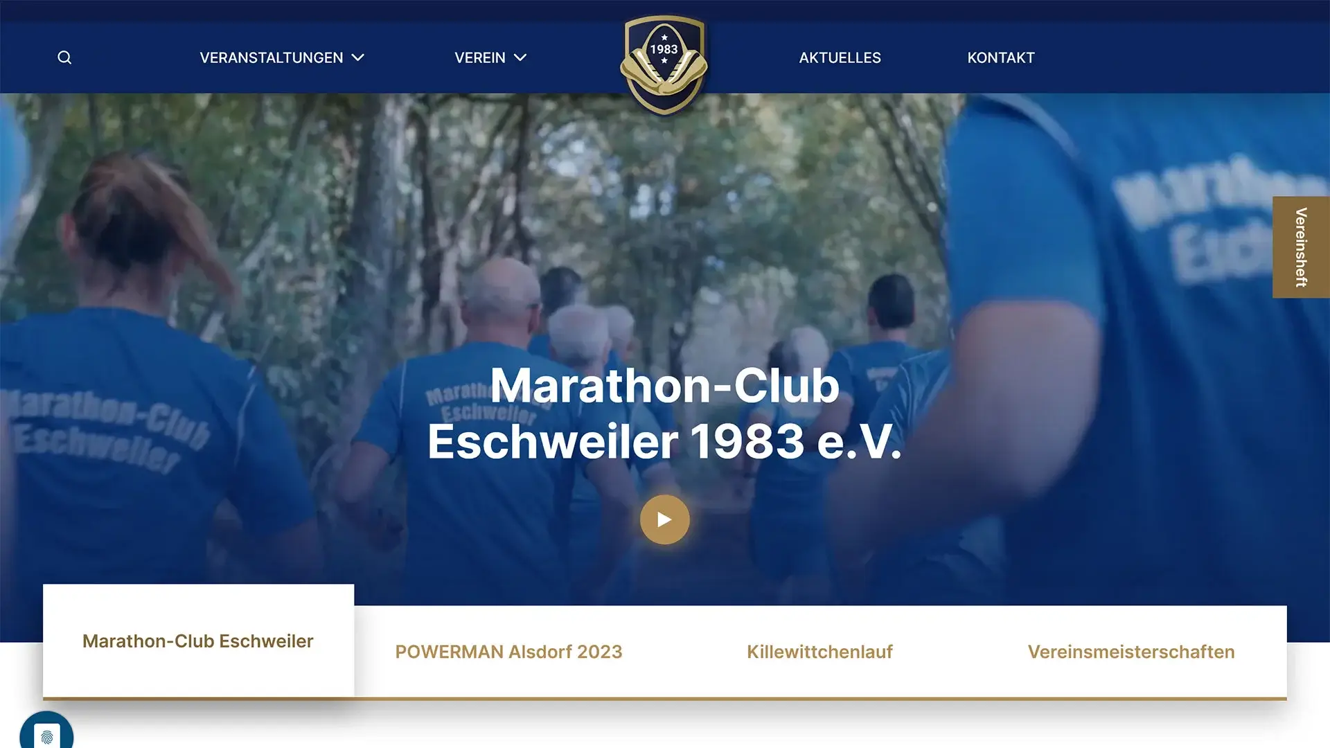 Marathon Club Eschweiler Neue Website